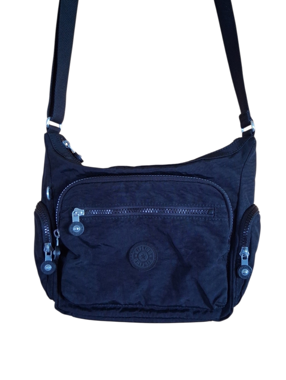 Kipling Gabbie Medium Size Shoulder Bag Purse Black